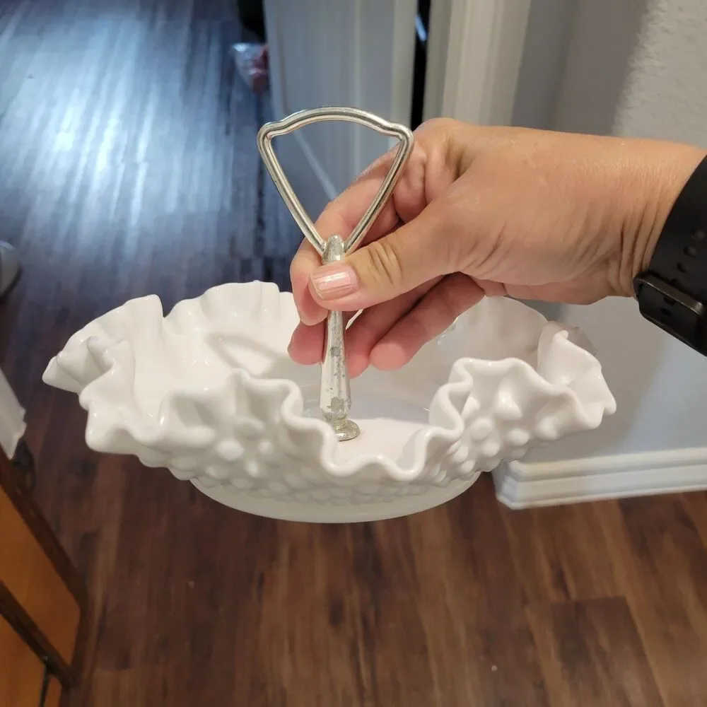 Fenton vtg hobnail